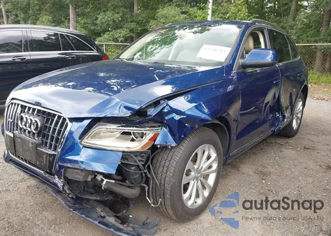 2014 Audi Q5 Premium z USA, uszkodzony, nr VIN WA1CFAFP5EA053469
